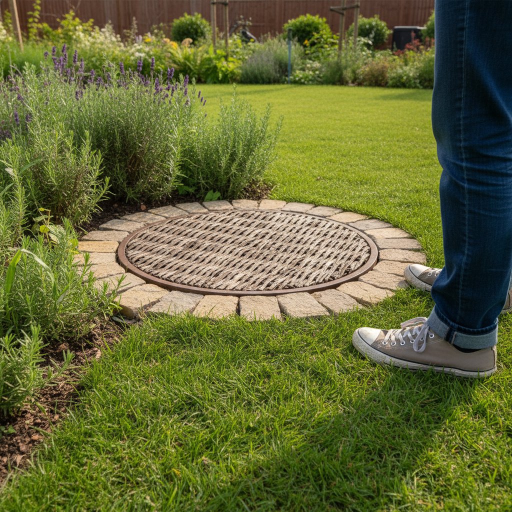 Balcony composting setup